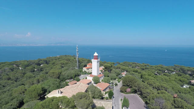 Le plateau de la Garoupe - photo drone