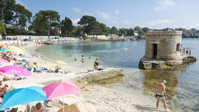 Plage des Ondes Cap d'Antibes