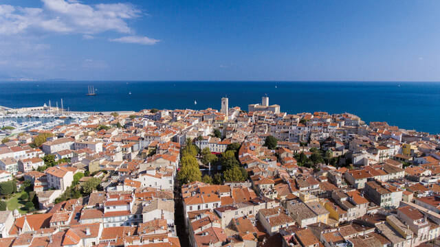 La vieille ville vue du ciel ©J. F. Diaz