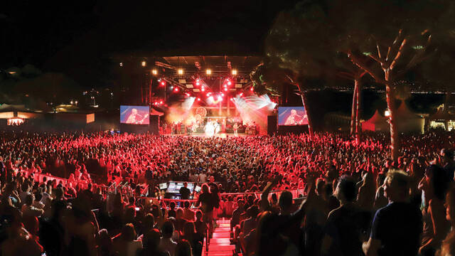 La Pinède lors de Jazz à Juan 2018