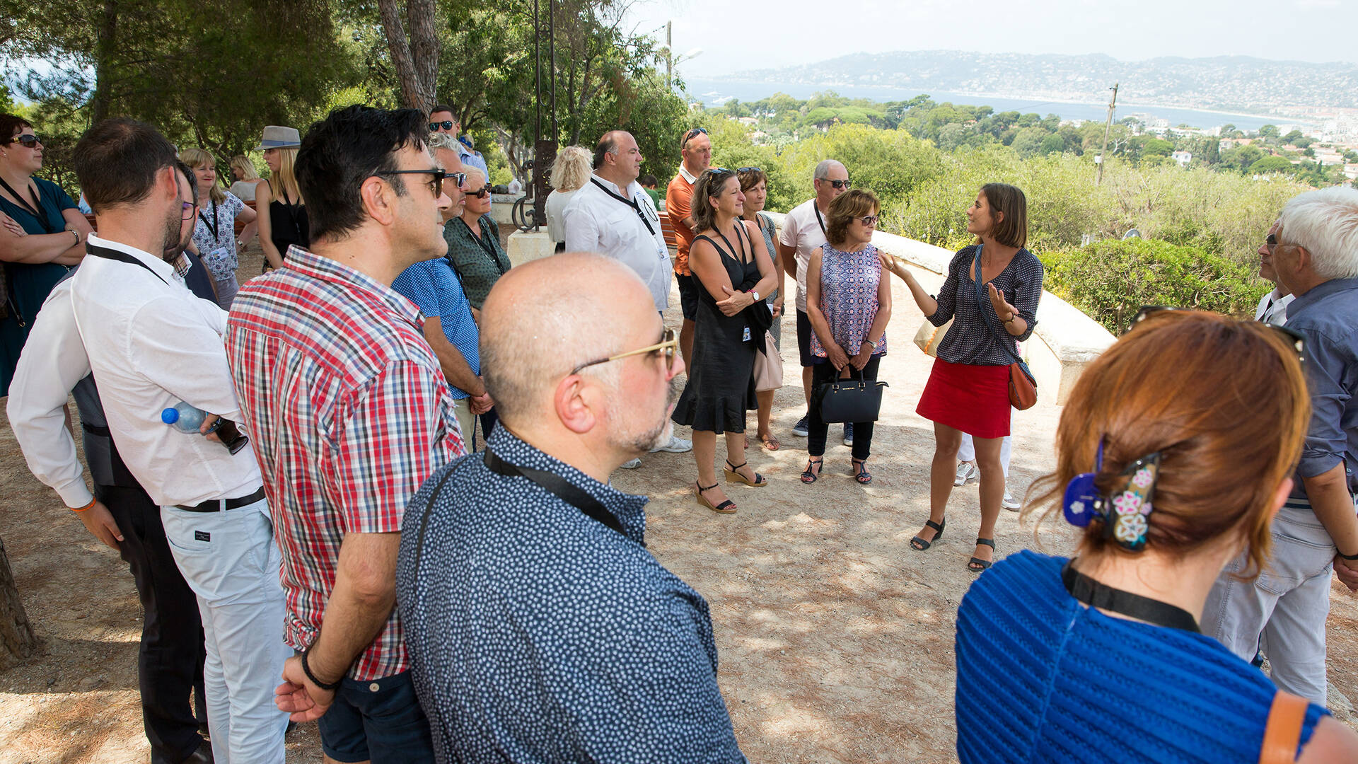 Visite à la Carte Cap d'Antibes ©OTC AJLP