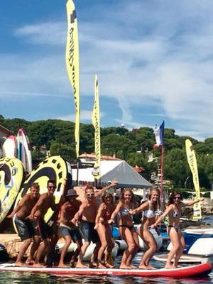 l'équipe de Cap d'Antibes Sport Nautique