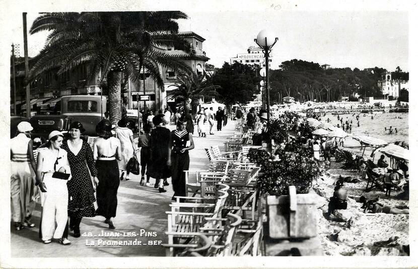 Juan-les-Pins - promenade du soleil ©DR