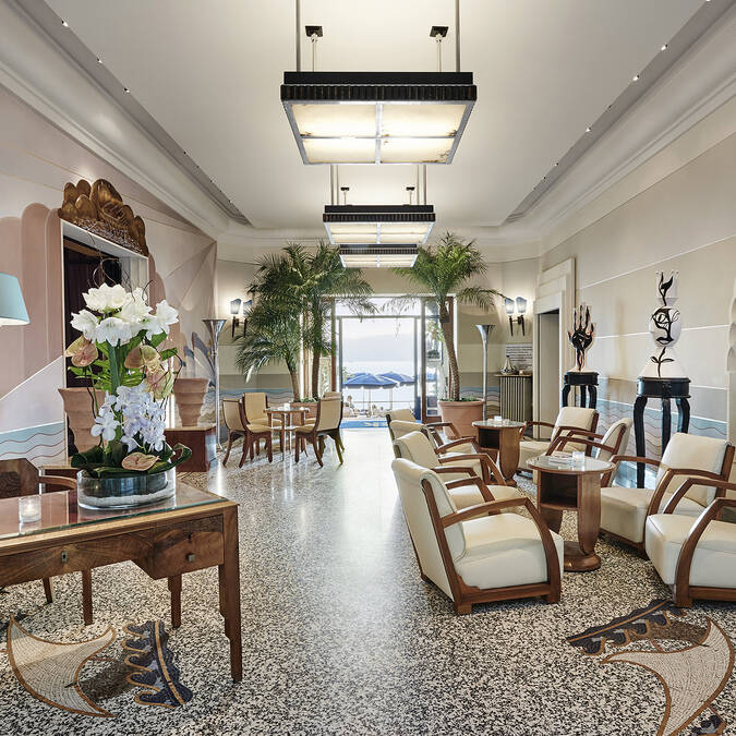 Hotel Belles Rives, hall © BR
