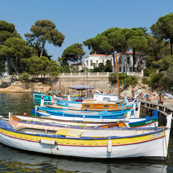 Le barche da pesca  © Mairie d'Antibes-J. Brosset